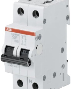 Circuit breaker S201M 1+N pole B16A 10KA